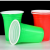 Foreign Trade Export Two-Color Cups Disposable Two-Color Plastic Cup Ps Table Tennis Cup Party Two-Color Cups Wholesale