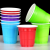 Foreign Trade Export Color Plastic Cup Disposable Two-Color Plastic Cup PS Table Tennis Cup Party Two-Color Cups