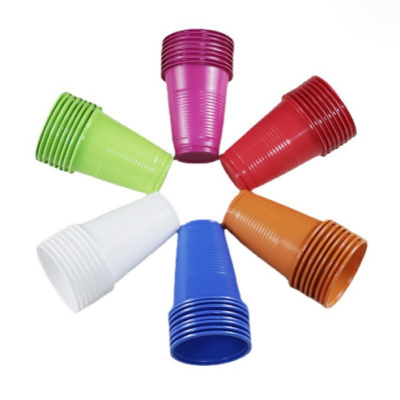 Wholesale Two-Color Cups 200ml Thick Drinking Water Cup Color Party Game Cup Wholesale Disposable Cup
