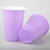 Internet Celebrity Solid Color Disposable Cup Plastic Cup High Temperature Resistant Monochrome Pp Thickened 7Oz Milk Tea Shop Cold Drink Hot Drinks Cup