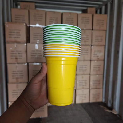 Foreign Trade Export Pp Two-Color Cups Disposable Paper Cup Two-Color Cups Coffee Cup, Drink Cup Pp Cup, a Large Number of Wholesale