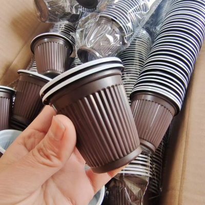 Wholesale Dip Cup Trial Drink Cup Double Color Cup, Coffee Cup, Drink Cup Pp Cup, Wholesale in Large Quantities