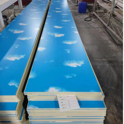 Foreign Trade Export PVC Plastic Steel Ceiling Strip Plastic Buckle Ceiling Board Integration Ceiling Pinch Plate Wholesale