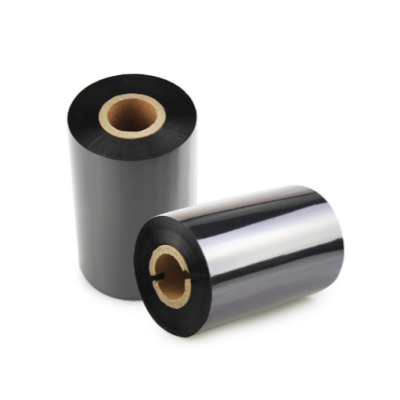 Direct Sales Barcode Ribbon Wax-Based Ribbon Bar Code Ribbon Heat Transfer Printing Ribbon 40*300 Wholesale