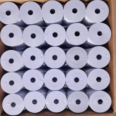 Wholesale Printing Paper Po Cash Register 80*80 Small Tube Core 58mm Tissue Roll Take-out Small Ticket Kitchen