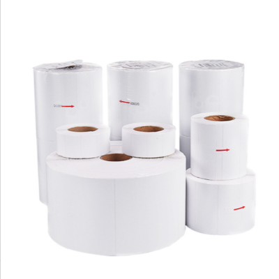 Three-Proof Thermosensitive Paper Eyoubao Self-Adhesive Label 100x100 Express Face Sheet Thermosensitive Printing Paper Thermal Label Paper