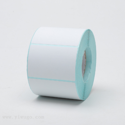 Factory Customized 60 40 Reel Printing Printing Paper for Bar Code Stickers Hot Sale Thermo Sensitive Paper Self-Adhesive Label