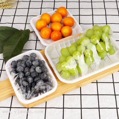 Vegetable Food Packaging Box Fruit and Vegetable Crisper Customized Disposable Fresh Tray Pp Plastic White Fruit Box