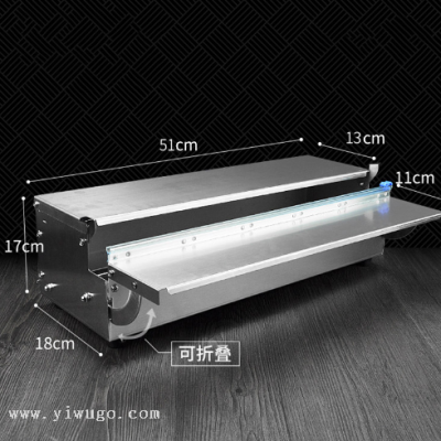 Commercial Plastic Wrap Fruit Packing Machine Vegetable Packaging Machine Semi-automatic Supermarket Sealing Machine Plastic Wrap Cutter