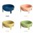Pet Supplies Cat Bowl New High Foot Neck Protection Cat Bowl Cat Food Basin Anti-Tumble Cervical Spine Protection Pet Bowl
