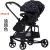 Fashionalble Rocking baby stroller baby carriage outdoor gears ride on home supplies furnitures smart stroller