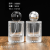 In Stock Wholesale Cylindrical Thread Glass Perfume Bottle 30 Ml50ml100ml Fire Extinguisher Bottles