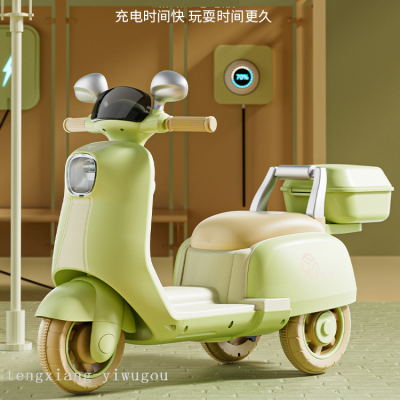 Children's Electric Motor New Portable Rechargeable Battery Tricycle 2-8 Years Old Baby's Toy Car Motorcycle