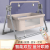 Aluminum Alloy Baby Bed Stitching Bed Multifunctional Removable Folding Children's Bed Baby Newborn Children's Bed Bassinet