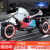 Children's Electric Motor Tricycle Boys and Girls Child Baby Toy Car with Remote Control Music Light 2-6 Years Old 3