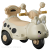 New Electric Motorcycle Music Light Children's Toy Car Tricycle Boy and Girl Baby Novelty Toy Car