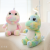 Cute Colorful Little Dinosaur Plush Toy Cartoon Ragdoll Doll Children Toy Pillow One Piece Dropshipping Wholesale