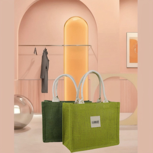 麻布袋批发印刷logo购物袋大容量手提包广告宣传礼品袋