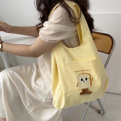 帆布包定 做学生帆布包卡通帆布包手提单肩帆布包帆布袋文艺定 制