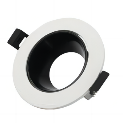 MR16 Plastic Downlight Shell Aluminum Holder for Ceiling Lamp round and Square Double-Headed Three-Head Lamp Shell