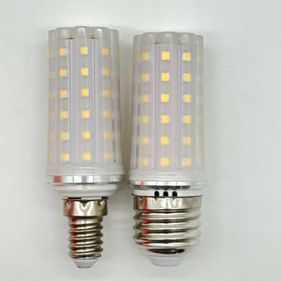 12 W16w Logger Vick Bulb E14e27 Screw Candle Bulb Led Two-Color Light Changing Constant Current Corn Lamp