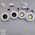 Variable Light with Three Colors Mini Spotlight Led Concealed Embedded Thumb Light 1 W3w Bull's Eye Lamp Wine Cabinet Cabinet Light