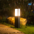 Die-Cast Aluminum Lawn Lamp Solar Energy Wiring Free Garden Lamp Garden Park Landscape Lamp Outdoor Waterproof Lawn Lamp
