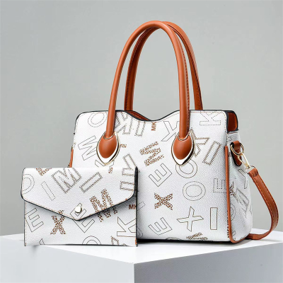 Wholesale Pattern Trendy Women's Bags Fashion Cross-Border Commuter Shoulder Messenger Bag One Piece Dropshipping 17853