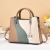 Cross-Border Color-Matching Handbag Wholesale Temperament 2023 New Trendy Women's Bags One Piece Dropshipping 17985