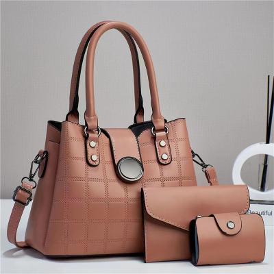 Korean Style Plaid Quality Handbag Wholesale New Versatile Cross-Border Trendy Women's Bags One Piece Dropshipping 18340