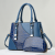 Cross-Border Fashion Patchwork Handbag Wholesale Large Capacity Trendy Women's Bags One Piece Dropshipping 18549