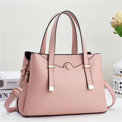 Fashion Simple Elegant Tote Wholesale Solid Color Commute Cross-Border Trendy Women's Bags One Piece Dropshipping 18560
