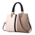 Cross-Border Patchwork Handbag Wholesale Large Capacity Commuter Trendy Women's Bags One-Piece Delivery 18572