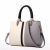 Cross-Border Patchwork Handbag Wholesale Large Capacity Commuter Trendy Women's Bags One-Piece Delivery 18572