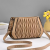 Korean Style Pleated Personalized Messenger Bag Wholesale Versatile Commuter Trendy Women's Bag One-Piece Delivery 18656