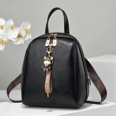 Korean Style Commute Minimalist Backpack Wholesale Texture Trendy Women's Bags One Piece Dropshipping 18791