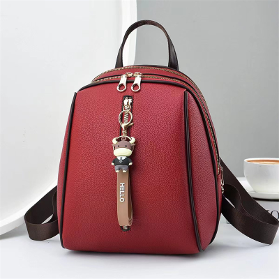 New Casual Multi-Functional Backpack Wholesale Quality Cross-Border Trendy Women's Bags One Piece Dropshipping
