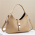 factory wholesale 2024 women's fashion trendy bags solid color lock shoulder crossbady handbag 20001