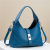 factory wholesale 2024 women's fashion trendy bags solid color lock shoulder crossbady handbag 20001