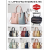 2024 New Trendy Women's Bags Contrast Color Handbag Fashion Casual All-Match Shoulder Bag Messenger Bag 20004