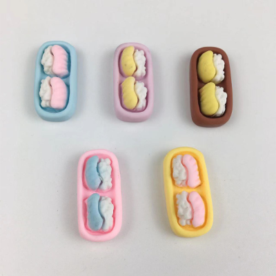 New Macaron Biscuit Simulation Candy Toy Resin Accessories Cream Glue Phone Case Shoe Buckle Refridgerator Magnets Ornament Accessories