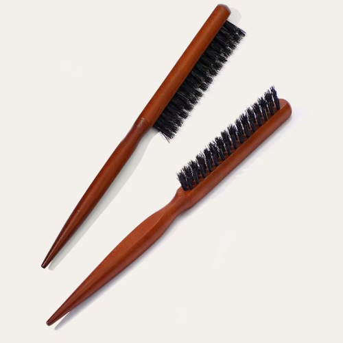 cross-border new arrival hairdressing three rows hit hair comb fluffy bristle hair curling comb styling tie hair updo tail comb