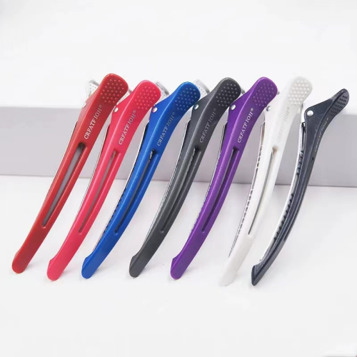 hairdressing traceless clip hair clip styling hair cutting partition bang clip hairdressing dubill clip long mouth loing clip hair beauty clip