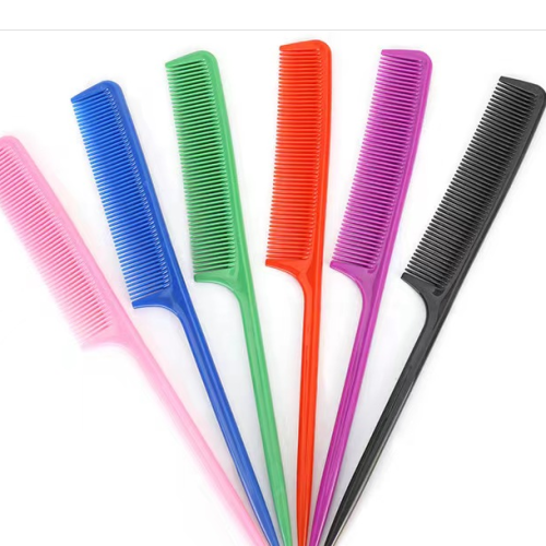 factory wholesale color ft teeth tail comb pstic hairdressing comb wholesale dense gear comb makeup comb small gifts