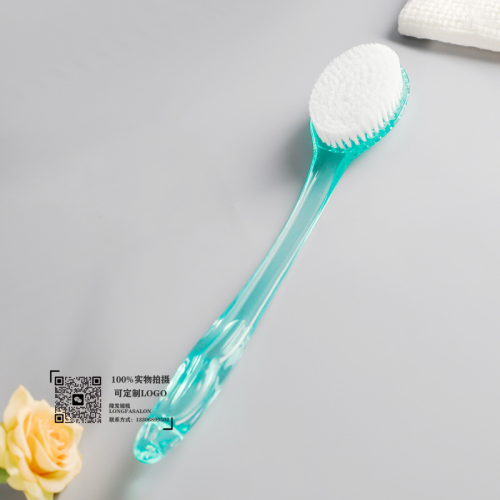factory wholesale lengthened curved handle bath brush don‘t ask for people bath body brush shampoo brush artifact long handle bath brush
