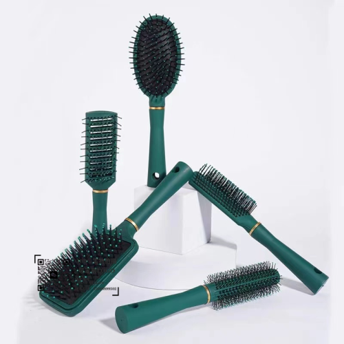 cross-border hot sale hairdressing comb green comb set vent comb air cushion comb wholesale hair curling comb massage comb airbag comb