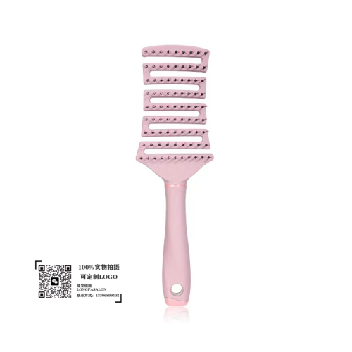 factory direct sales hot sale new nylon tooth vent comb hollow tangle teezer aircraft head fluffy arc styling comb