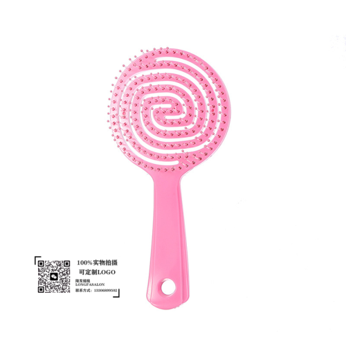 factory wholesale new household portable lollipop air cushion comb for women only mosquito-repellent incense massage comb hollow shape