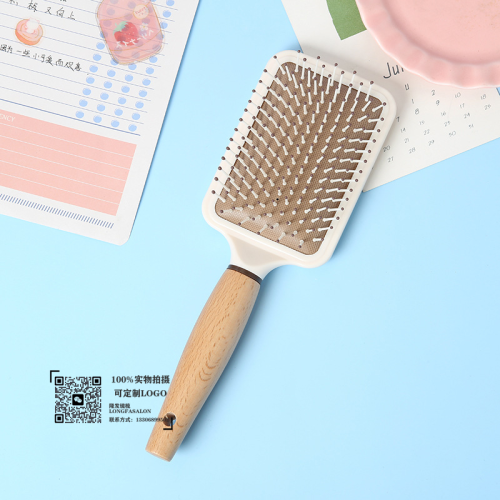 household airbag massage comb for women only long hair air cushion comb small wooden comb portable anti-static fluffy afro pick