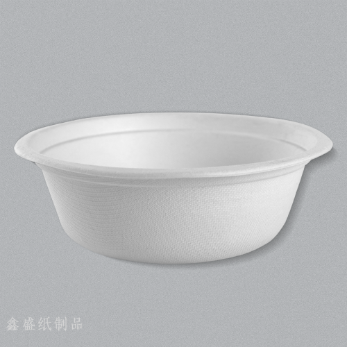 environmentally friendly degradable disposable tableware bowl sugarcane pulp bowl 500m l degradable environmentally friendly soup bowl meal bowl instant noodle bowl